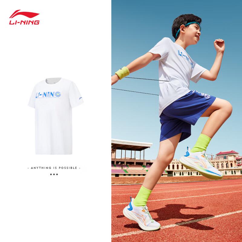 Li-Ning Спортивная футболка с коротким рукавом для молодежи