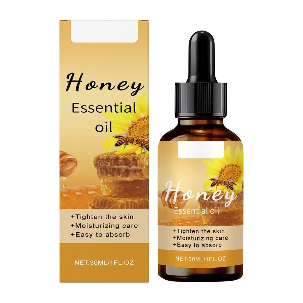 Honey Serum Oil Moisturizing Serum Oil Delicate Skin Texture Whole Body Moisturizing Care Oil Improves Dryness,30ml