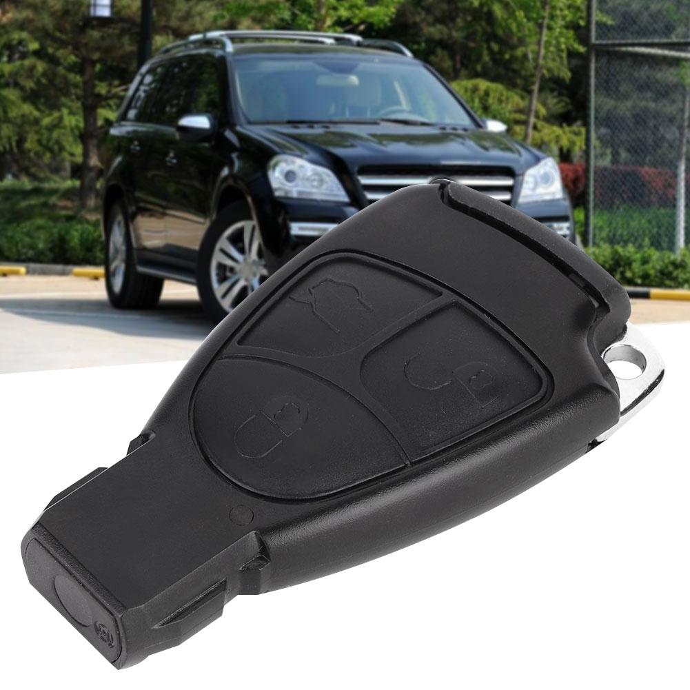 3 кнопки автомобильный брелок дистанционного управления чехол лезвие подходит для Mercedes Benz