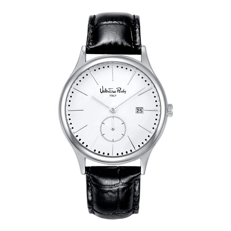 Ballentinoludi Vr1128A-Wtbk M Мужские кожаные наручные часы