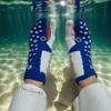 1pair Breathable Short Socks Casual Fish Pattern Socks Fashion Tabi Socks  Daily Wear