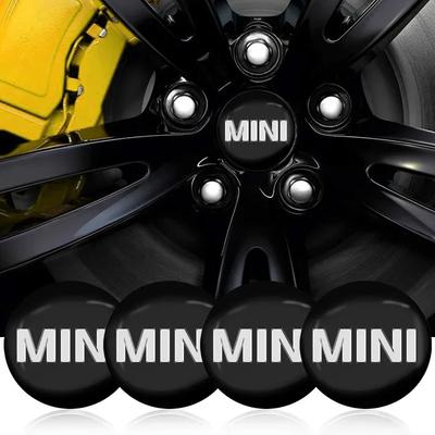 2025 Для MINI 4 шт. 56 мм Центральная заглушка ступицы колеса Значок Наклейка на колесо Декор Для MINI Cooper One S Clubman R50 R53 R56 R60 F5