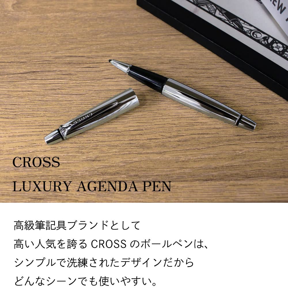 Кожаная коллекция кошелек шариковая ручка двойной кошелек тонкий компактный черный натуральная кожа устойчивая к царапинам натуральная кожа бренд роскошная ручка AGENDA