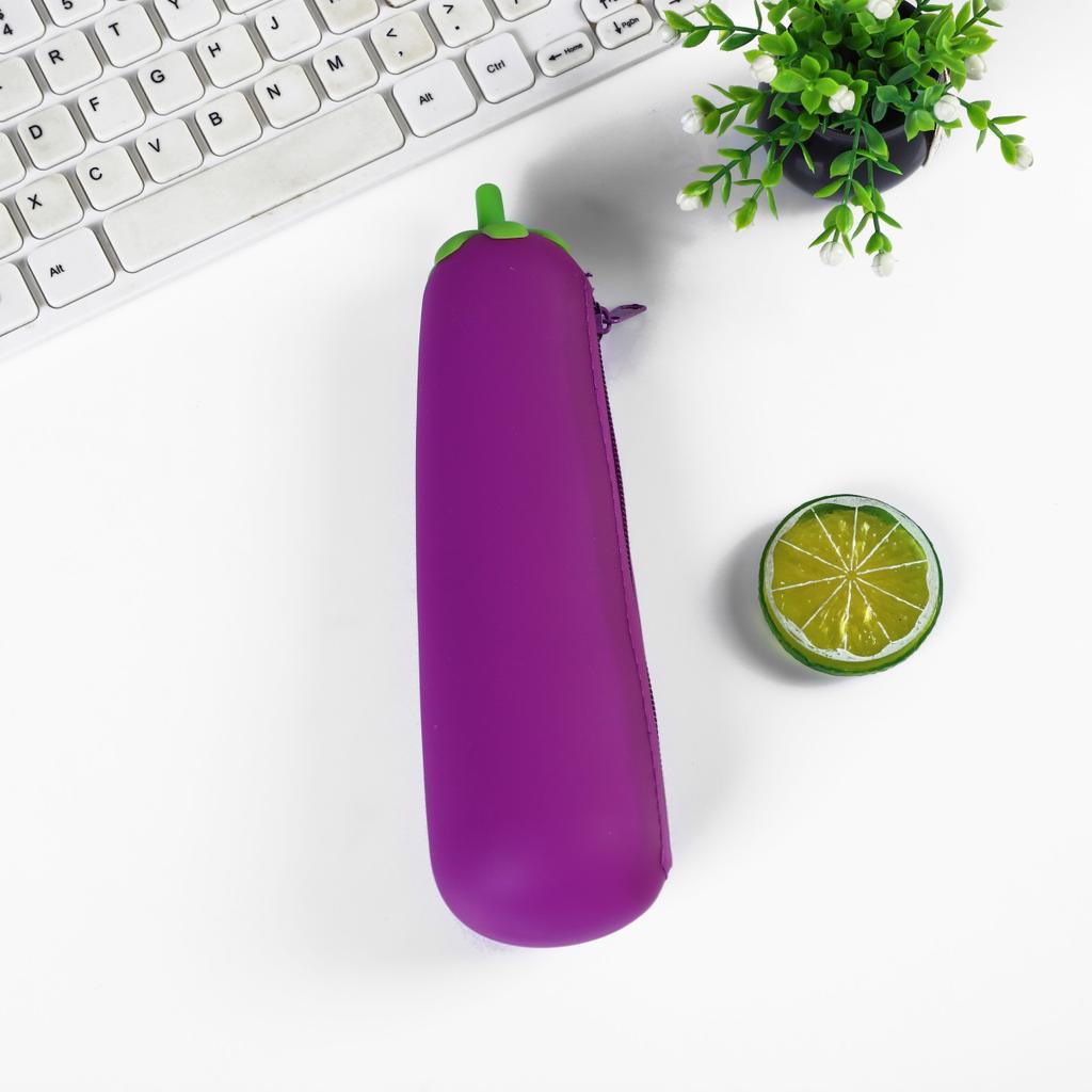 Креативный имитационный пенал для карандашей из силикона для студентов, пенал, детский милый канцелярский, портативная сумка для хранения, кошелек