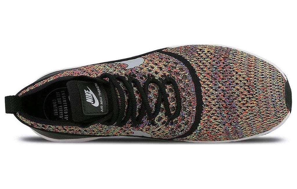 Nike Air Max Thea Удобные Низкие Кроссовки с Круглым Носком Женские Черные 881175-600