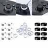 8PCS Transparent Joystick Protection Rings for PS5 PS4 Pro Xbox VR2 ROG
