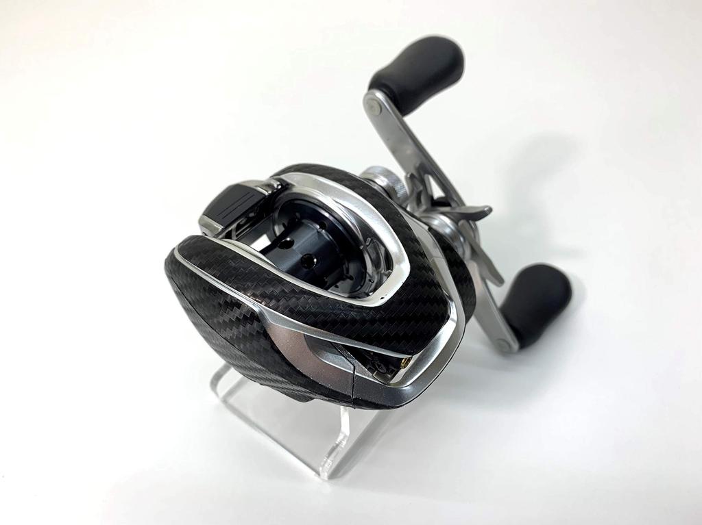CUSTOM YOROI Пользовательская наклейка для 13 Metanium и 16 Metanium MGL Baitcasting Защита от царапин SEAT.JP Катушки, (Чёрный, для левой руки)