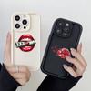 LZ21 Lips kiss design art силиконовый чехол для телефона Samsung A15 A35 S24 S23 Ultra S22 S21 Plus S20 FE A05 A06 A54 A55 A53 A14 M15 противоударный задний чехол