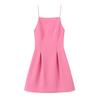 2025 Spring Women's Slim Fit Sweet Pleated Backless Camisole Dress