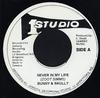 7inch Record BUNNY &amp; SKULLY - Never In My Life NONE Studio One Jamaica Reggae, Ska &amp; Dub Used