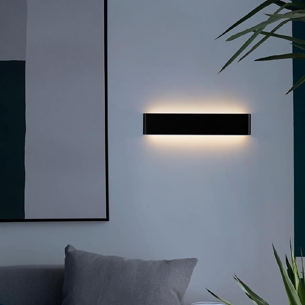 Led Wall Scon Light Dimmable Wall Lamp Living Room Bedroom Indoor Wall Light For Home Brushed Aluminum Wall lighting Fixture