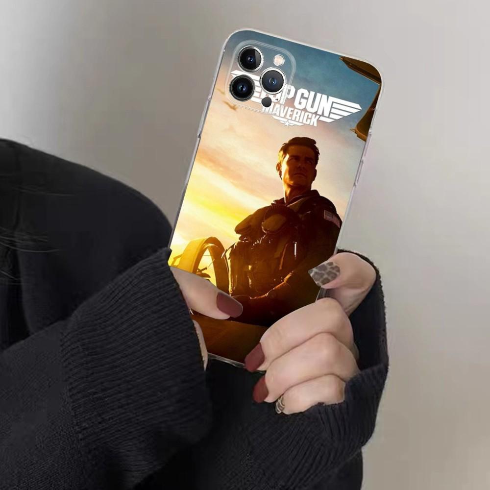 Чехол для телефона Top Gun Maverick Для IPhone 16 15 8 7 6 6S Plus X SE XR XS 14 11 12 13 Mini Pro Max Мобильный чехол