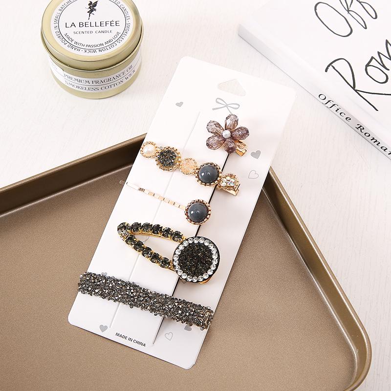 Роскошная заколка для волос с жемчужным бантом и перьями - корейский стиль, аксессуар для челки