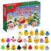 Xmas 24 Days Christmas Advent Calendar Countdown Calendar With Rubber Ducks For Kids Children Teens Friends Xmas
