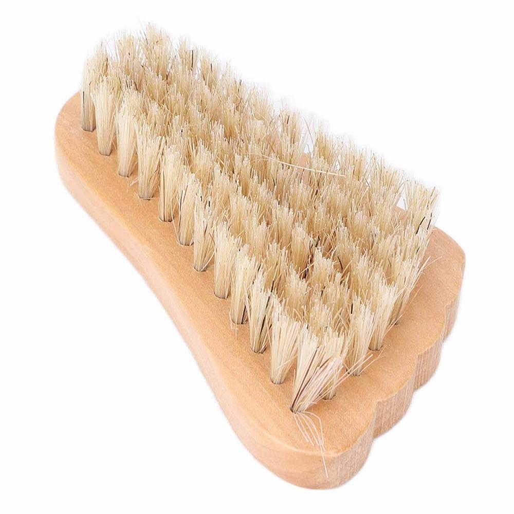 Wooden Wooden Nail Cleaning Brush Original Wood Pedicure Manicure Cleansing Brush Nail Shops