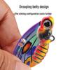 Металлические виброприманки Bionic Butterfly - 3D-печатные приманки из цинкового сплава, 7 г и 20 г для дальнего заброса и тонущие.
