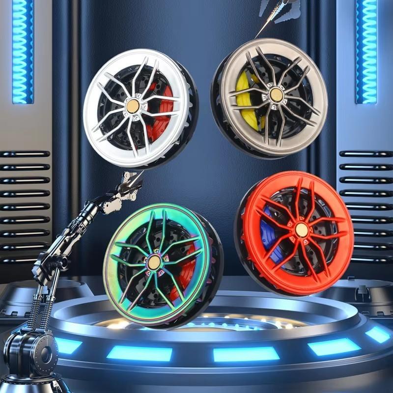 Rotatable Car Air Freshener Clip Auto Wheel Hub & Air Vent Fragrance Tire Fragrance Clips Decorative Car Accessories