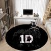 1pc One Direction Office Round Area Rug,  Under Office Chairs Bedroom Living Room Home Decor a0926123