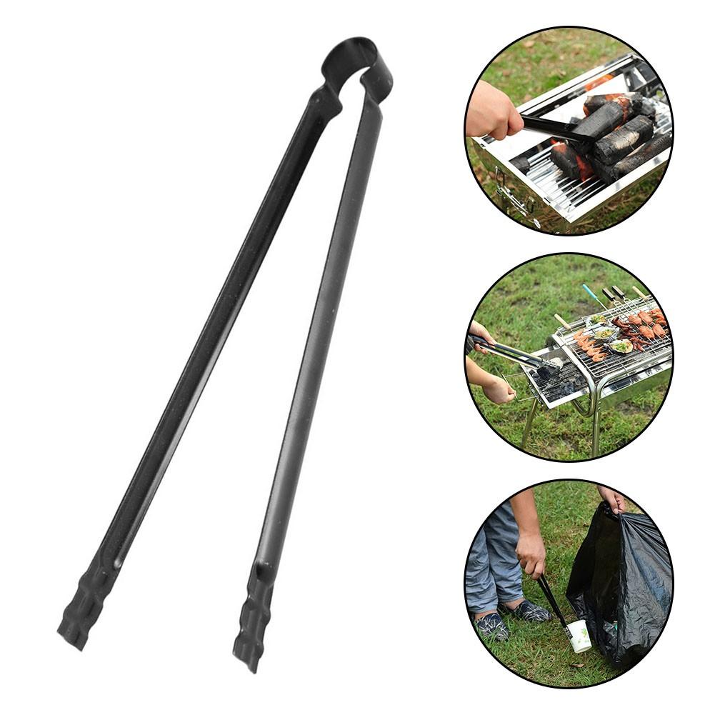 BBQ Charcoal Tongs Metal Grill Tongs Multi Purpose Comfortable Grip
