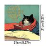 Wall Calendar 2026 Cute Reading Cat Pattern Calendar 12 Monthly Schedule Calendar Family Daily Plan Organizer For Office School