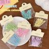4-5pcs/bag Sweet Cute BBclip Girls Heart Small Bangs Hairpin Simple Personality Hair Side Clip Edge Clip Styling Hairpin BB Clip