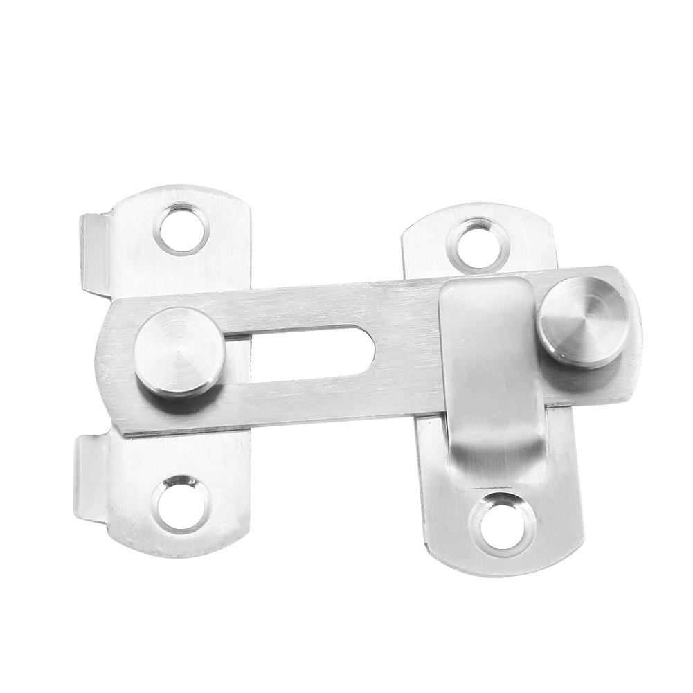 Stainless Steel Latch Lock for Window Cabinet Pet Cage Sliding Door Accessorries