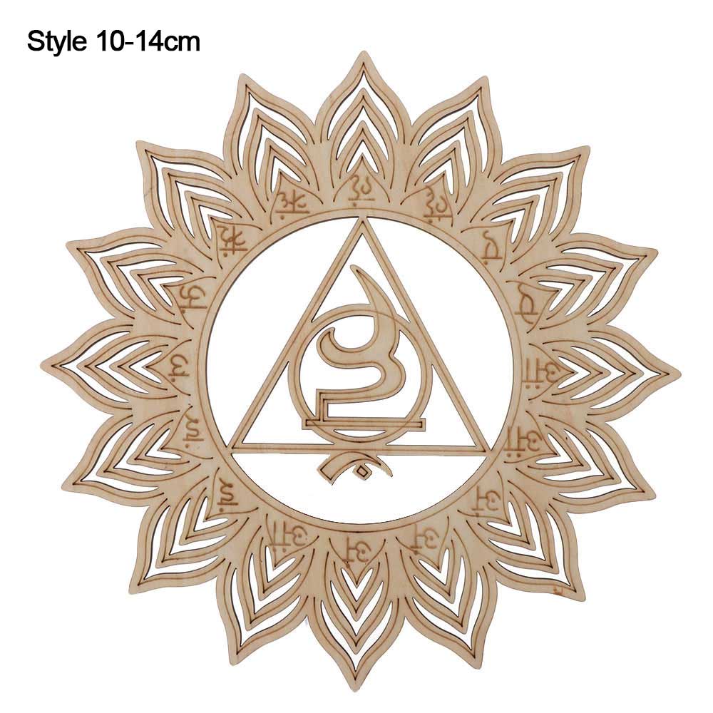 14 см деревянная настенная вывеска в форме цветка жизни подставка под лазерную резку деревянная настенная живопись своими руками подставка под ремесло изготовление геометрического орнамента домашний декор