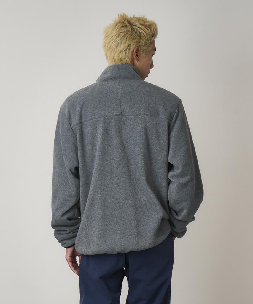Gramicci Thermal Reversible Fleece Jacket Heather Grey