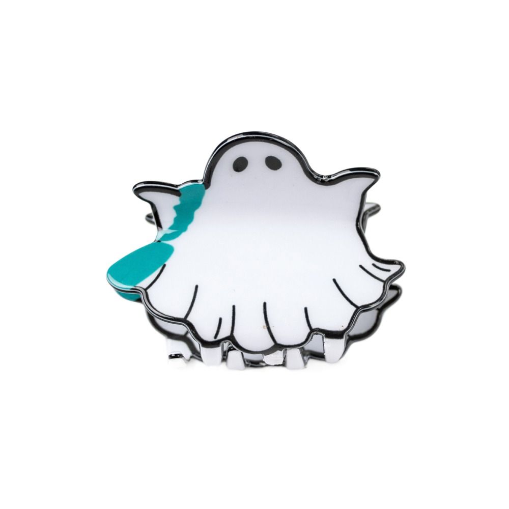 Halloween Butterfly Hair Clip Skeleton Halloween Shark Clip Funny Ghost Hair Claw  Female/Girls