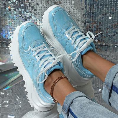 Неуклюжие кроссовки трендовые яркие цвета модная обувь на платформе для любителей повседневная спортивная обувь уличная вся модная женская обувь