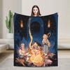 Dungeon Meshi Blanket Delicious in Dungeon Camping Flannel Bedding Throws For Outdoor Soft Warm  Quality Bedspread Gift