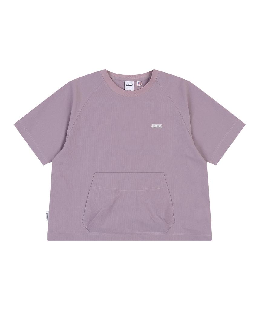 OUTDOOR PRODUCTS W Round Neck T-Shirts (Purple)
