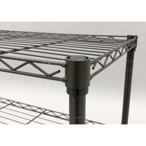 Металлическая стойка AITECH NS-7535BR коричневого цвета, 75x35x61.8см, комплект стальных стоек диаметром 19мм