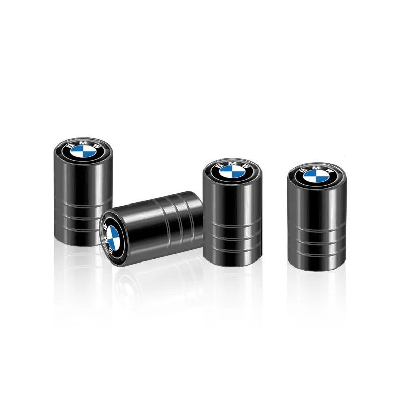 JKGN2 For BMW M Emblem E46 E36 E34 F10 E90 F30 E60 F30 E53 E30 E92 E87 Car Wheel Tire Valve Caps 4Pcs Metal Stem Cover