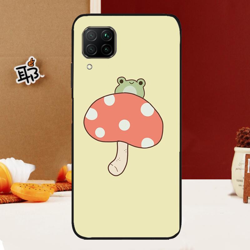 Гриб лягушка Для Huawei Nova Y91 Y61 Y60 Y70 Y72 Y73 Y90 12i 11i 3i 7i 8i 9 10 SE P20 P40 P30 Lite Чехол