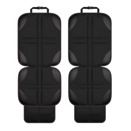 Защитник детского автокресла Yousheng с сетчатым карманом, нескользящей подкладкой, водонепроницаемый, устойчивый к пятнам, с толстой подкладкой, чехол для детского автокресла