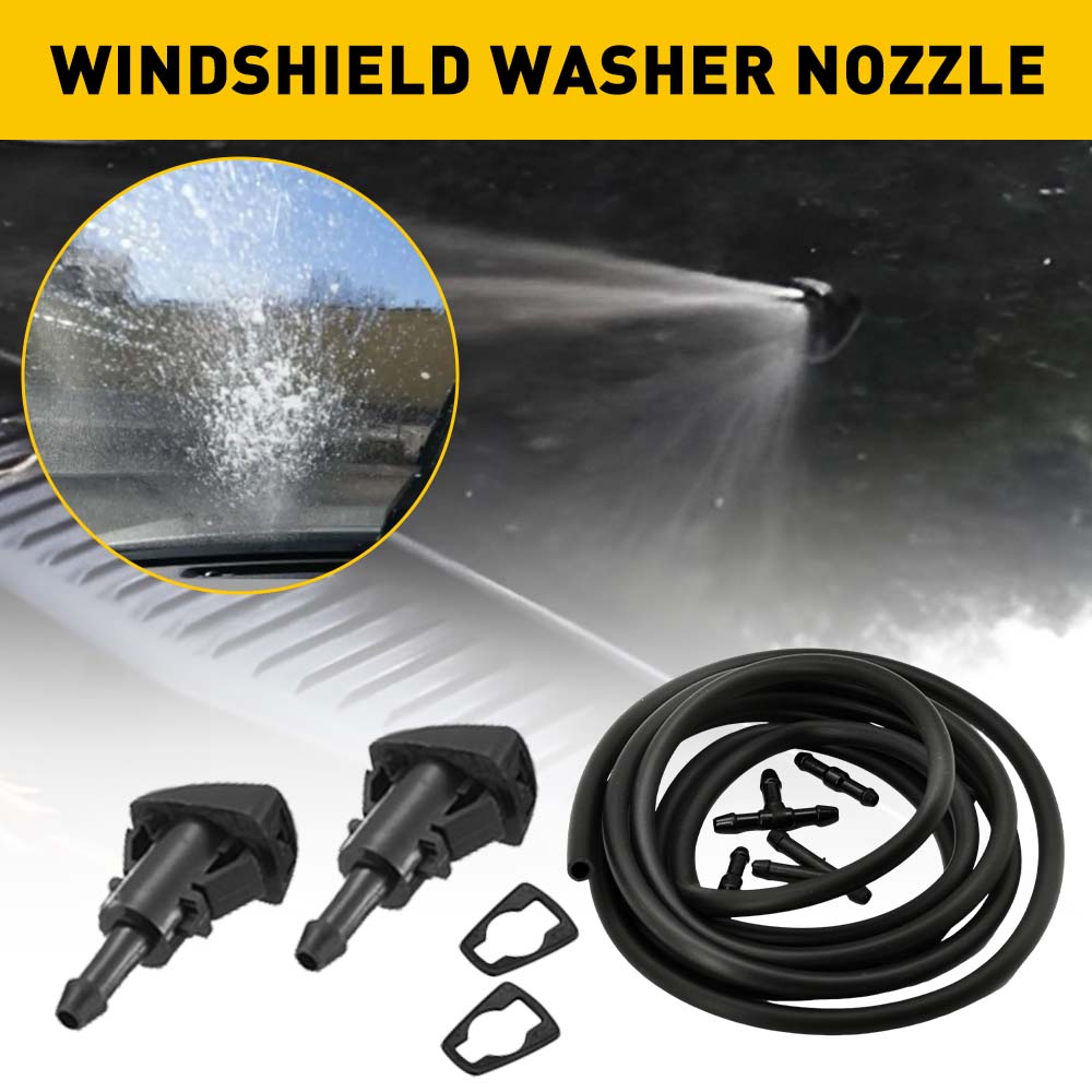 2M/6.56FT Windshield Washer Nozzle Kit for Dodge Durango Charger Journey RAM Jeep Grand Cherokee Compass Patriot Chryslr 300