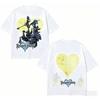 Kingdom hearts Хлопковая футболка Одежда на весь год Высокое качество Личность Одежда Большие размеры Унисекс Новая модель Ретро Мода