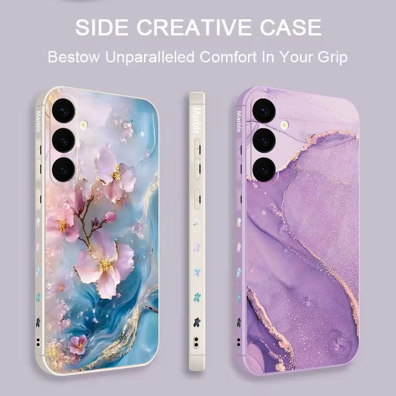 Marble Pattern Magnetic Case For Samsung Galaxy S26 S25 S24 Ultra S23 S24 S25 FE S22 Plus For Magsafe Wireless Charge TPU Cover