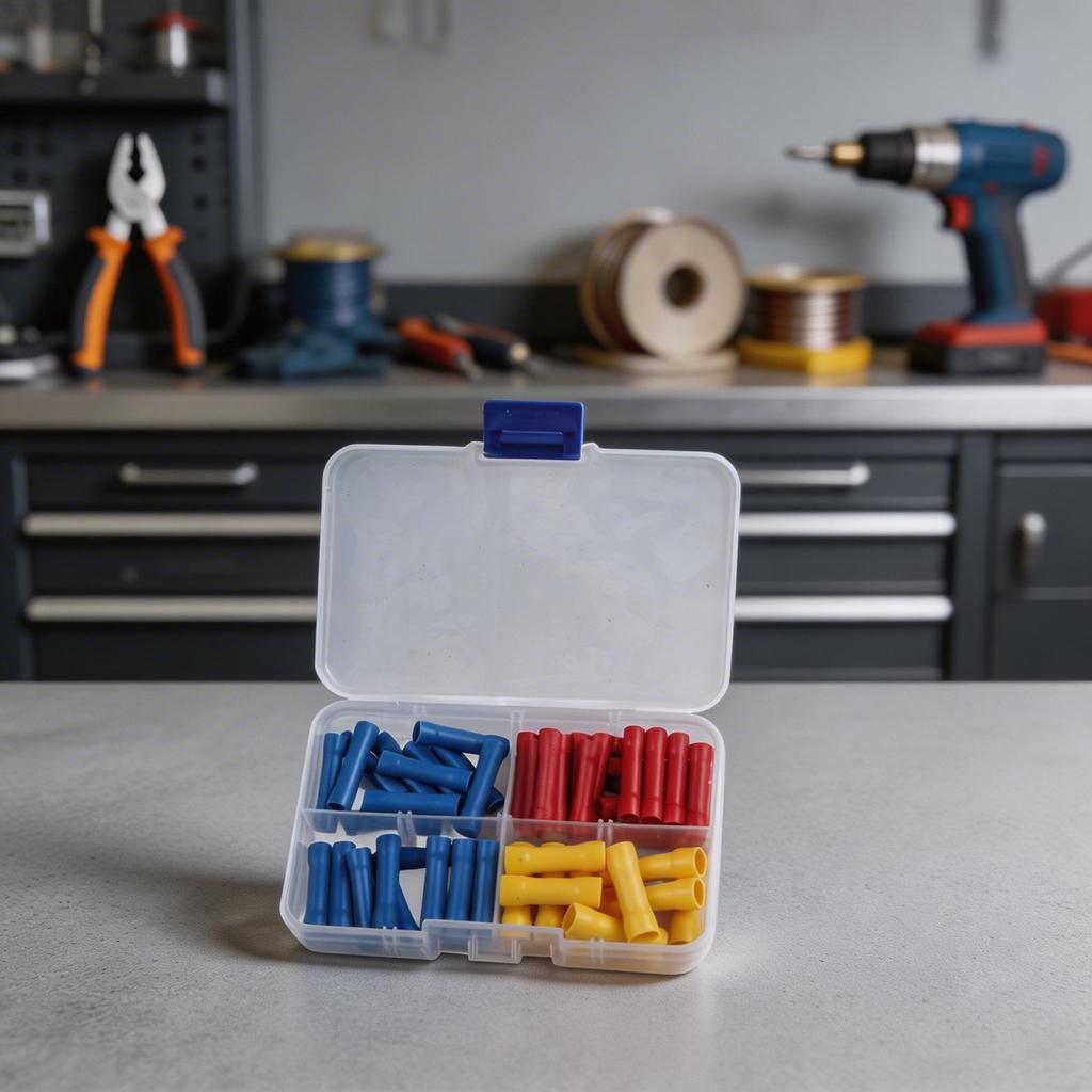 DIY Electrical Projects Size AS SHOWN Crimp Terminals Reliable Electrical Connections Insulated Terminals PVC Outer Shell