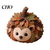 Beginner Sewing Patterns Animal Pumpkin Patchwork Kit, DIY Fox Cat Owl Craft Set Cute Kit for Adults, Home Fall Decoration Fabric Projects