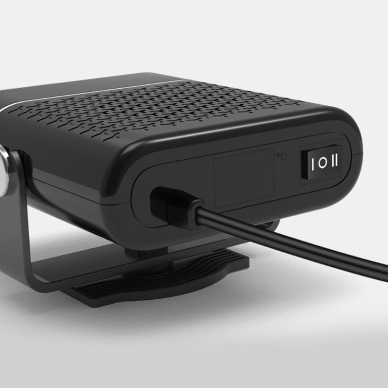 Портативный автомобильный обогреватель-вентилятор против запотевания 12 В 24 В вентилятор обогреватель лобового стекла автомобильный обогреватель воздуходувка осушитель воздуха для автомобиля