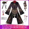 Genshin Impact Hu Tao Cosplay Costume Full Set