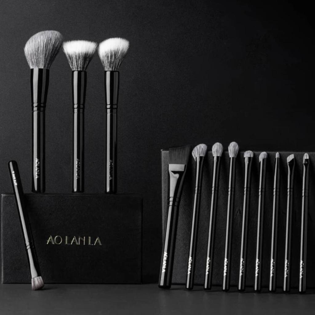AOLANLA 13-Piece Makeup Brush Set, for Foundation, Highlight and Eye Makeup, Beauty Tool