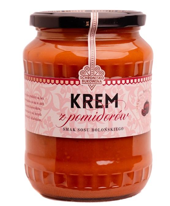 Krem z pomidorów wegetariański 700ml - schronisko bukowina