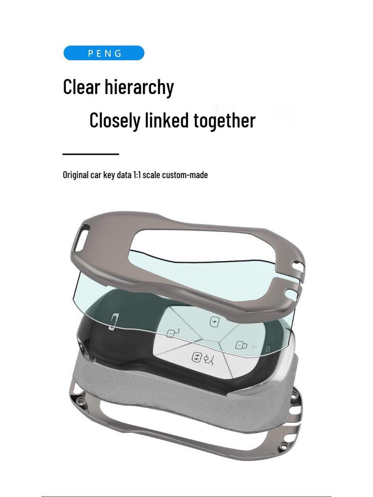 Xiaopeng P5/G3i/P7 Key Cover: Protective Case & Buckle for 21/22 Models – Unisex High-End Design