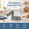 PP Stainless Steel Baking Sieve 2-Layer Powder Sifter Practical Flour Sifter  Baking