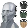 Тактическая охотничья маска-респиратор для страйкбола, для улицы, дышащая, полулицевая, защитный чехол