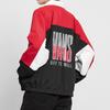 Vans Keep On Trucking Multi-Color Patchwork Retro Sports Stand Collar Zip Jacket Women Jacket Black Red VN0A48BHBLK
