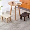 1Pc Chic Adornment Retro Solid Wood Small Stool Household Bench Living Room Chair Shoe Changing